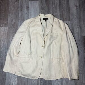 Talbots Woman’s Linen Blazer 20W
